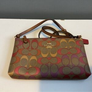 Multicolor Logo Crossbody Bag